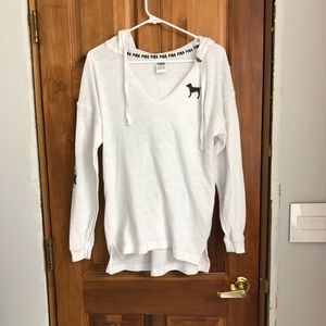 Vs pink tunic/hoodie